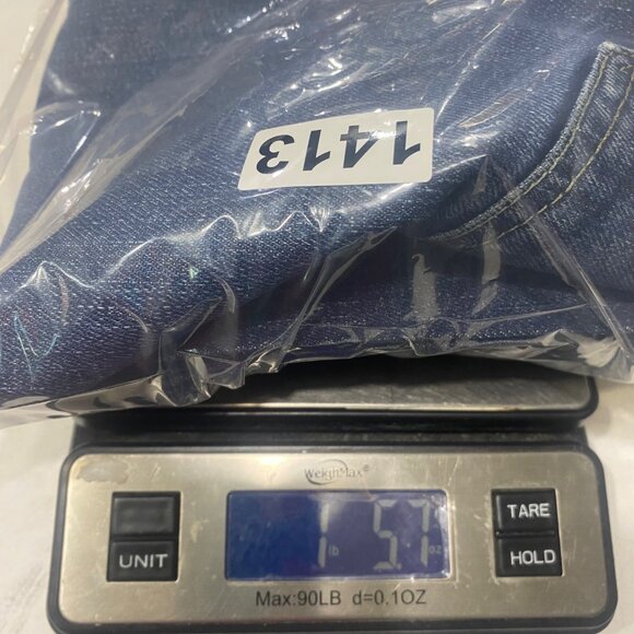 Polo Ralph Lauren Denim Jeans Authentic Dungarees Mens 36x30 Blue Straight Fit C - Picture 11 of 11